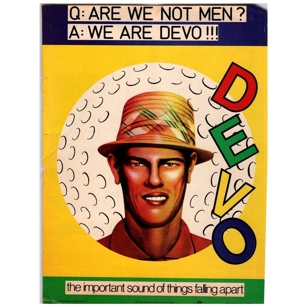 Devo Promo Magazine AD 1978 Ibanez Guitars Magazine Ad Ephemera New Wave